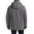 thumbnail image 4 of Weatherproof Men's Stretch Ultratech Windproof and Water Resistant Jacket (Gray/Small), 4 of 8