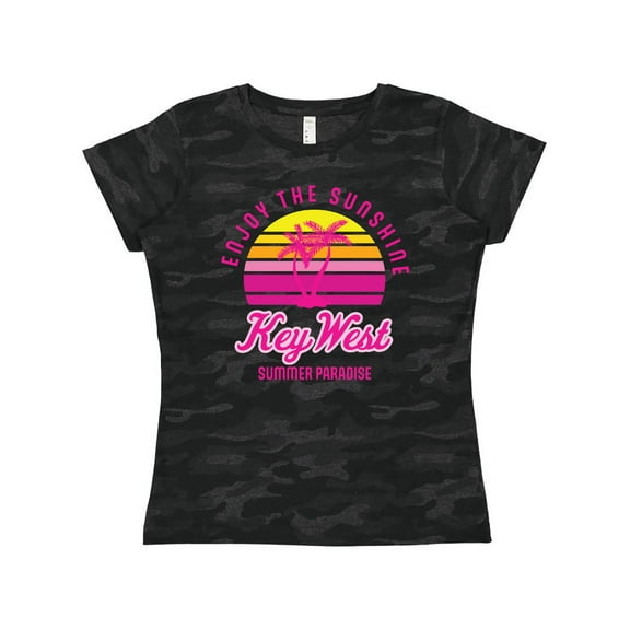 Inktastic Enjoy The Sunshine Key West Summer Paradise Women's T-Shirt