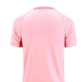 thumbnail image 4 of CYRBOKO Boys Soccer Jersey Sets, Short Sleeve Summer Breathable Elastic Waist Athletic Outfit Sets Pink Size 8-9 T, 4 of 5