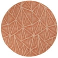thumbnail image 1 of Furnish My Place Modern Indoor/Outdoor Commercial Solid Color Rug - Rust, 9' Round, Pet and Kids Friendly Rug. Made in USA, Area Rugs Great for Kids, Pets, Event, Wedding, 1 of 5