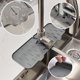 thumbnail image 3 of Almohadilla de drenaje de grifo de silicona Almohadilla de grifo Absorbente Baño Grifo de cocina Fregadero Almohadilla de salpicaduras de agua, Gris JAMW Sencillez, 3 of 5