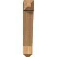 thumbnail image 2 of Ekena Millwork 5 1/2"W x 24"D x 32"H Traditional Craftsman Smooth Bracket, Western Red Cedar, 2 of 13