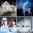 thumbnail image 6 of 164ft Extendable String Lights Outdoor/Indoor, 300 LED Super Bright Christmas Lights, Waterproof 8 Modes Plug in Clear Wire Fairy Lights for Bedroom Party Wedding Garden Patio Halloween (Cool White), 6 of 6