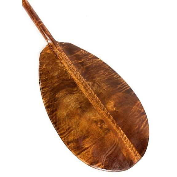 Liquid Magma Curly Koa Outrigger Paddle 50" T-Handle - Made In Hawaii | #koa7243