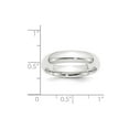 thumbnail image 3 of Auriga Platinum 5mm Comfort Fit Wedding Band Ring Size- 12 for Women, 3 of 5