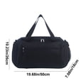 thumbnail image 3 of Travel Duffel Bag Sports Tote Gym Bag Shoulder Weeken Der Bag Wet Dry Separation Fitness Bag HandHeld OneShoulder Yoga Exercise, 3 of 8