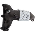 thumbnail image 2 of Garage-Pro Catalytic Converter Compatible with Hyundai Santa Fe 2005-2006, Tucson 2005-2009, Kia Sportage 2005-2010 Front, Driver Side (Radiator Side), 6 Cyl, 2.7L, 2 of 3