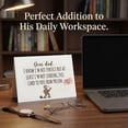 thumbnail image 5 of Funny Fathers Day Card for Dad from Daughter Son – Humorous Dad Card “At Least I’m Not Sending This from Prison” – Joke Card for Father Daddy Stepdad with Red Envelope – 5.1 x 7.5 Inch, 5 of 9