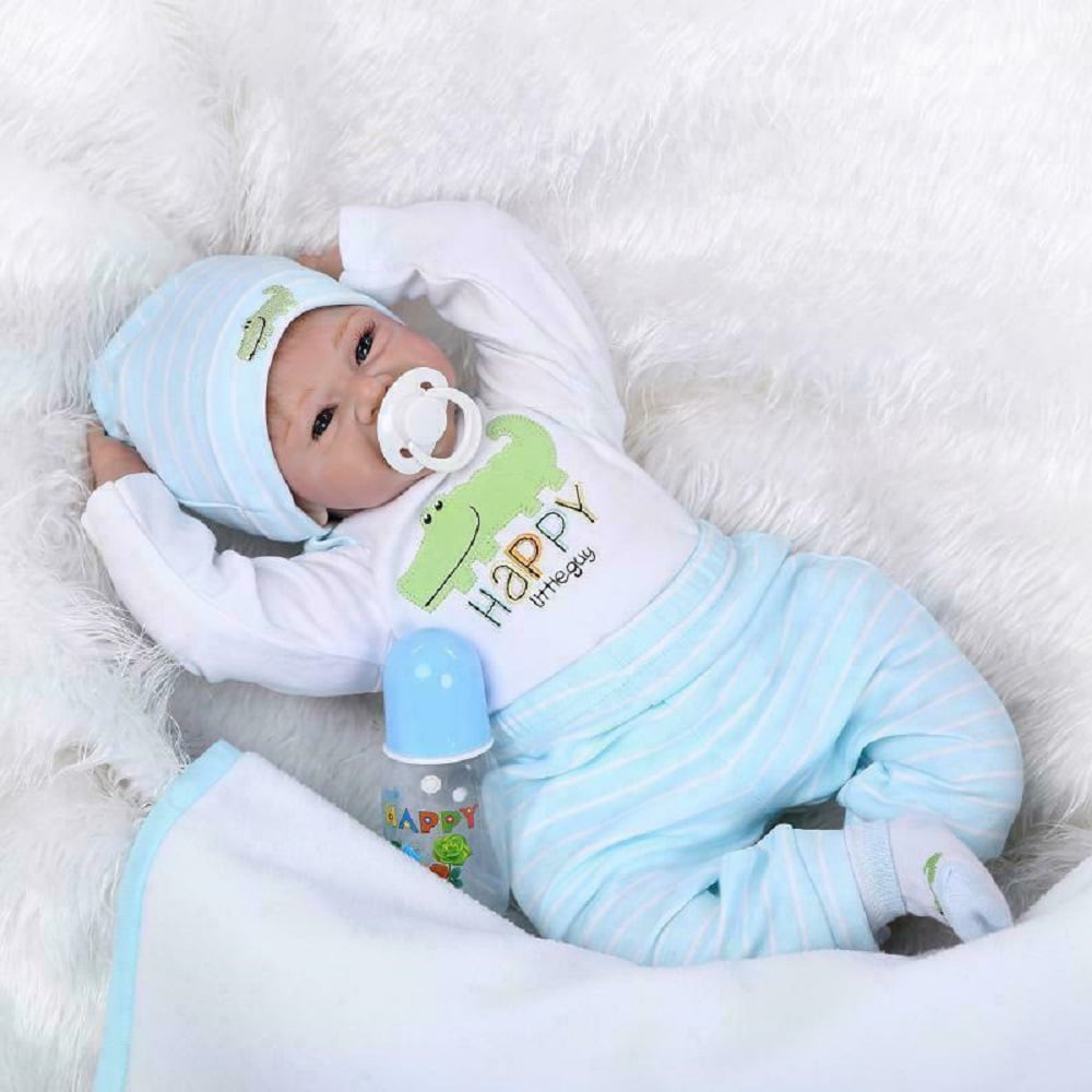 Details about   24" Realistic Baby Dolls Boys Handmade Reborn Toddler Boys Realistic Dolls BOYS 