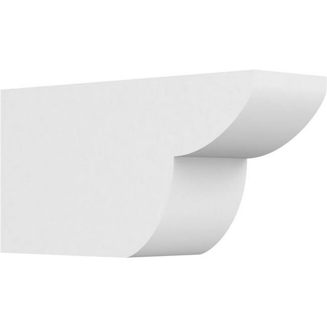 Ekena Millwork RFTP05X08X16CRE 8 x 5 x 16 Po Standard Qualité Architecturale Queue de Chevron PVC