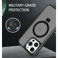 thumbnail image 4 of Casetego Magnetic for 15 Pro Phone Case, [Compatible with MagSafe] Built in Foldable Kickstand Rugged Slim Shockproof Protective Phone Cover,Black, 4 of 7