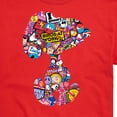 thumbnail image 3 of Peanuts - Snoopy Silhouette Pattern - Men's Short Sleeve Graphic T-Shirt, 3 of 6