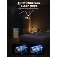 thumbnail image 5 of Garvee 10000 BTU Standing Air Conditioner, Portable AC Unit with Remote Control & Window Kits for Rooms up to 450 Sq.ft, White/Black, 5 of 6