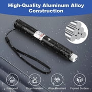Damflew Green Laser Pointer High Power Pen - Long Range Rechargeable Laser Beam, USB Charging for Hiking, Presentations & Outdoor Use (Professional-Grade Green Light)