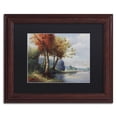 thumbnail image 2 of Trademark Fine Art "Corot Tribute" Canvas Art by Daniel Moises, Black Matte, Wood Frame, 2 of 4