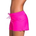 thumbnail image 2 of Women's Waistband Swimsuit Bottom Boy Shorts Swimming Panty, 2 of 6