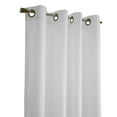 thumbnail image 4 of Commonwealth Thermavoile 108" Grommet Curtain Panel in White, 4 of 5