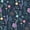 Navy, variant on Disney Encanto Embroidery Floral Peel & Stick Wallpaper