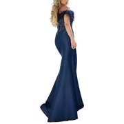 Terani Couture womens Solid Maxi Dress, 8
