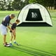 Gymax Portable 10' Golf Pratique Ensemble Golf Frapper Net Cage w Cible Sac Balle Tapis d'Herbe – image 2 sur 10