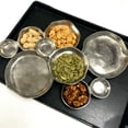 thumbnail image 3 of Modular Snack Serving Bowl Set Centerpiece,Multi Section Connected Tray Space Efficient Elegant Display,Versatile Food Organizer for Parties Holidays Family Gatherings Dining Table-Silver, 3 of 7