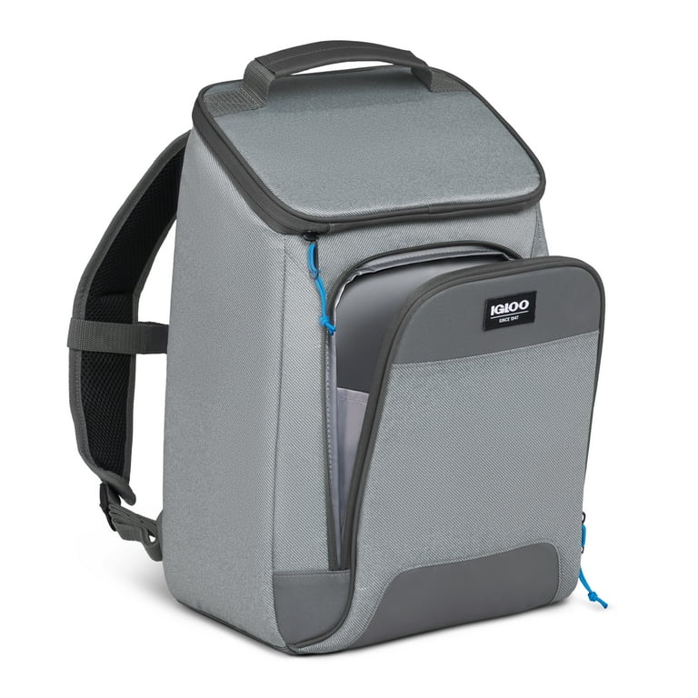 Igloo Core Gray & Black 24-Can Cooler Backpack