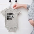 thumbnail image 5 of Best Cousin Ever Cute Relative Family Romper Boys or Girls Infant Baby Brisco Brands 24M, 5 of 6