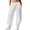 White, variant on LEBONYARD Petite Pants for Women,Women's Sports Pants Jogging Pants with Pockets Loose and Tight Bottom Mid Waist Exercise Casual Pants Hot Pink S