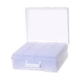 thumbnail image 3 of Elodie Divided Storage Case with 18 Individual Inner Box Container Premium Easy to Use, Durability, Professional, Card Organizer Box Transparent, 3 of 8