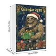 thumbnail image 4 of AuroraX Christmas Gorilla Advent Calendar 2025 – 24 Days Of Cute Gorilla Ornaments for Boys and Girls, Fun Countdown for Tree and Window Decorations, 4 of 5