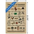 thumbnail image 3 of Seinfeld - Abcs Wall Poster, 14.725" x 22.375", 3 of 3