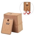 thumbnail image 1 of Earring Display Cards Earring Hanging Card Ear Studs Hanging Card 100pcs 3.2 X 4.5cm DIY Handcrafts Jewelry Earring Ear Studs Hanging Display Cards, 1 of 8