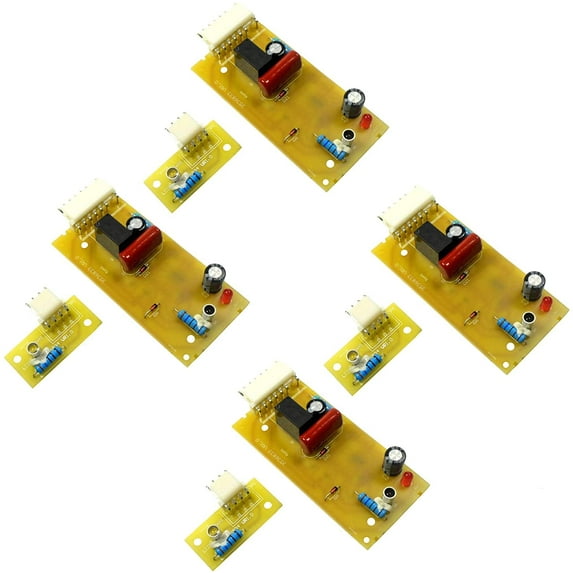 HQRP 4-Pack Ice Level Power Receiver Sensor Control Boards Compatible with Kenmore 106.415225 106.440326