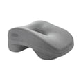 thumbnail image 3 of Almohada para la siesta de escritorio boca abajo, práctica, ligera y suave, con bolsa de almacenamiento. Gris, 3 of 9