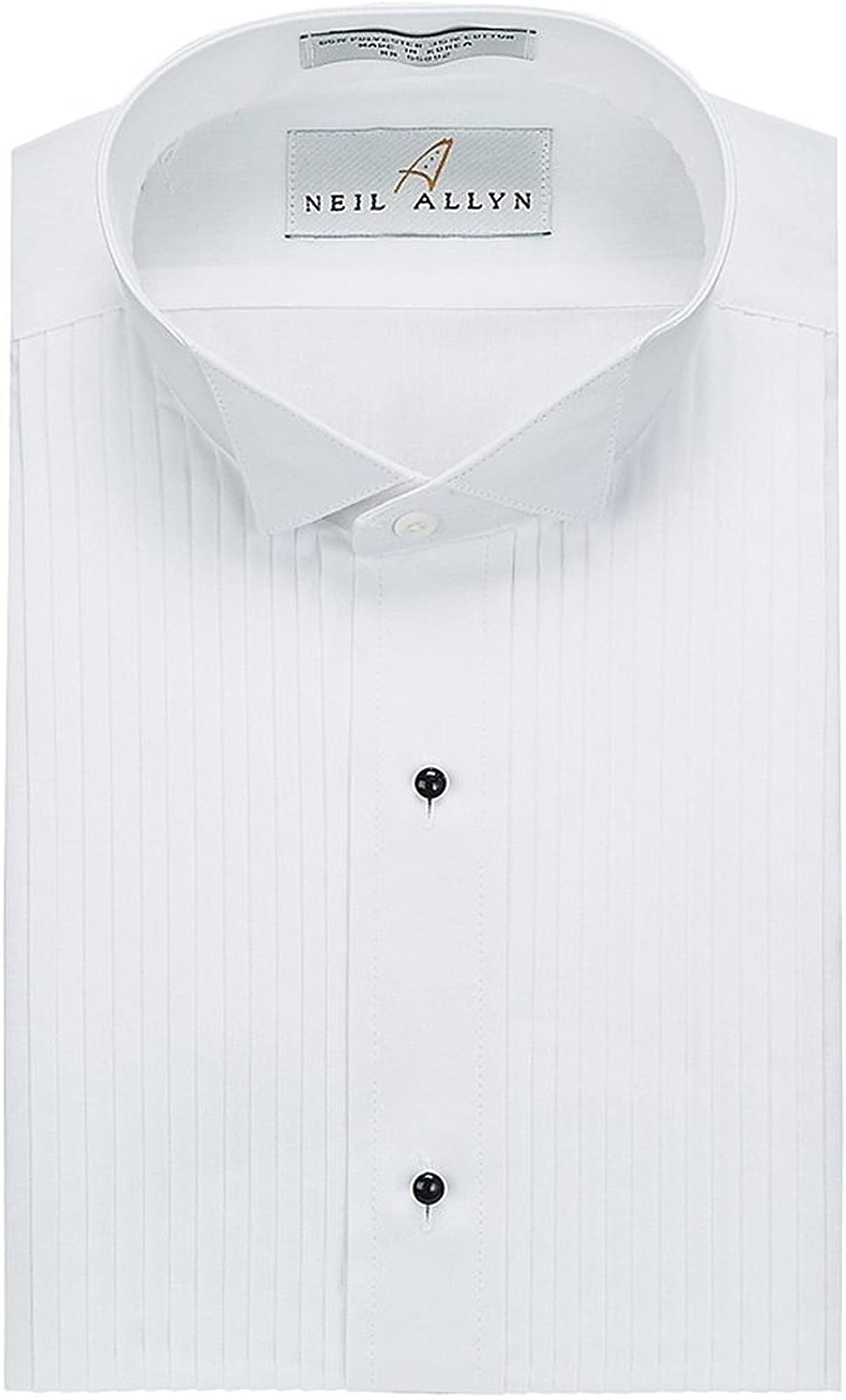 Neil Allyn Mens Tuxedo Shirt Poly 