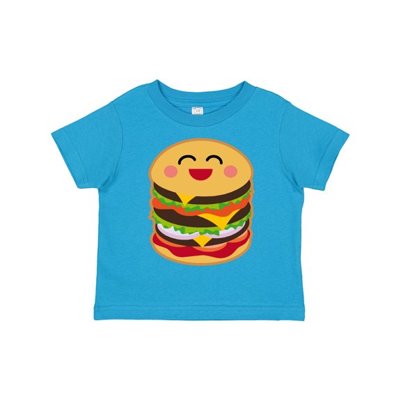 Inktastic Hamburger Kawaii Boys or Girls Toddler T-Shirt