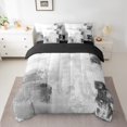 thumbnail image 2 of YST Ombre Aesthetic Bedding Comforter Set, 7-Piece, Gradient Graffiti Design, Full, 2 of 4