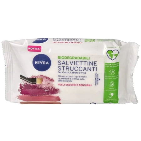 Nivea Visage Daily Essentials Gentle Facial Cleansing Wipes 25