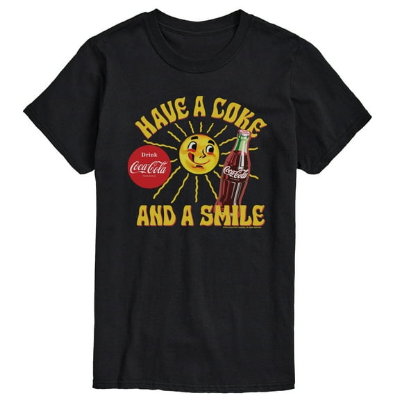 Coca-cola - Have A Coke And A Smile - Men's Short Sleeve Graphic T-shirt
