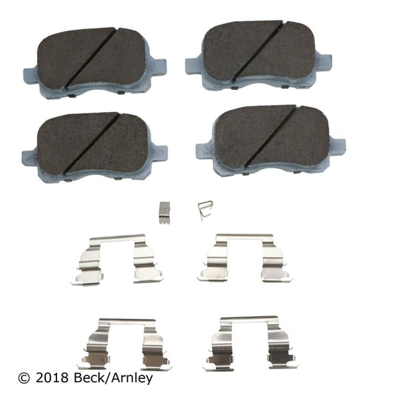 BeckArnley 085-6553 Premium Asm Pads W / Hardware