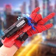 Superhero Spider-Man Web Dart Blasters   Bullets   Gloves Kids Toy