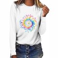 thumbnail image 1 of QTBIUQ Blouse Noire Décontractée à Manches Longues et Col Rond pour Femmes, 1 of 5