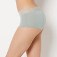thumbnail image 2 of Culotte Shorty avec Bordure en Dentelle, Vert Iceberg, 2 of 5