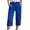 AR18_ Royal Blue, variant on ADSSDQ Yoga Capris with Pocket for Women Wide Leg Pants Casual Loose Comfy Trendy Elastic Waist Cropped Trouser Light Purple S