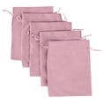 thumbnail image 5 of Koyal Wholesale 8" x 10" Mauve Velvet Drawstring Favor Bags, 25-Pack, 5 of 5