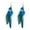 Dark Blue, variant on Feather Earrings for Women Bohemian Fringe Tassel Long Drop Dangle Earrings Set with Design for Women
