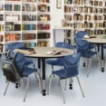 thumbnail image 2 of Regency Kee 48" Round Height Adjust Table,Maple TB48RNDPLAPCBK40NV, 2 of 6