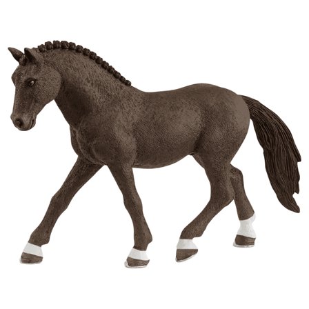 Schleich - Horse Club: German Riding Pony Gelding Animal Toy Figurine Educational Playset, 1 Pc