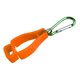 thumbnail image 2 of Grabber Del Guardia De La Suspensión Del Tenedor Del Clip Del Guante De La Seguridad Con El Llavero Del Acero Inoxidable 316 Para El Casco Del Guante Del Salto Del Golf naranja Sunnimix Protector de clip de guante, 2 of 8