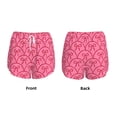 thumbnail image 3 of Daiia red bows Pattern Women's 2 in 1 Running Shorts - Lightweight Athletic Workout Gym Yoga Shorts Liner with Phone Pockets-XX-Large, 3 of 7